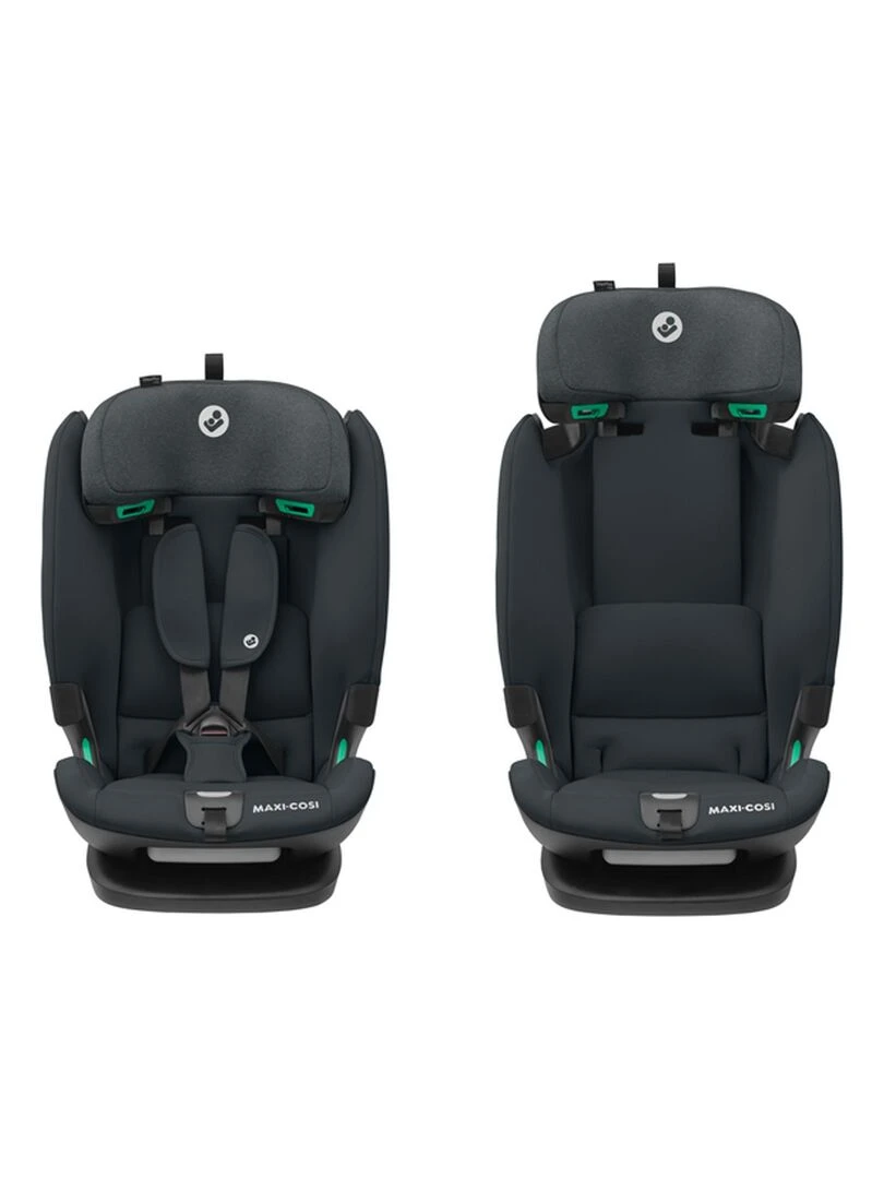 MAXI COSI Titan Plus i Size  siège auto multi âge  76   150 cm  15 mois/12 ans  Authentic Graphite   Beige gris