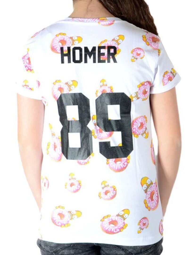 Tee Shirt Little Eleven Paris Homerall SS Mixte Garçon  Fille  Blanc   Blanc