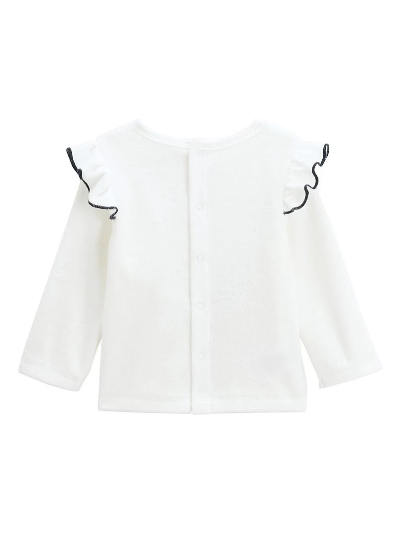 Pyjama bébé 2 pièces en velours Misscerise   Bleu