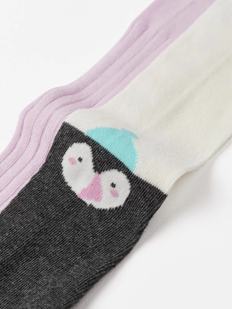 Pack 2 Collants en Maille Pour Bébé Fille NORTHERN CALLING Multicolore