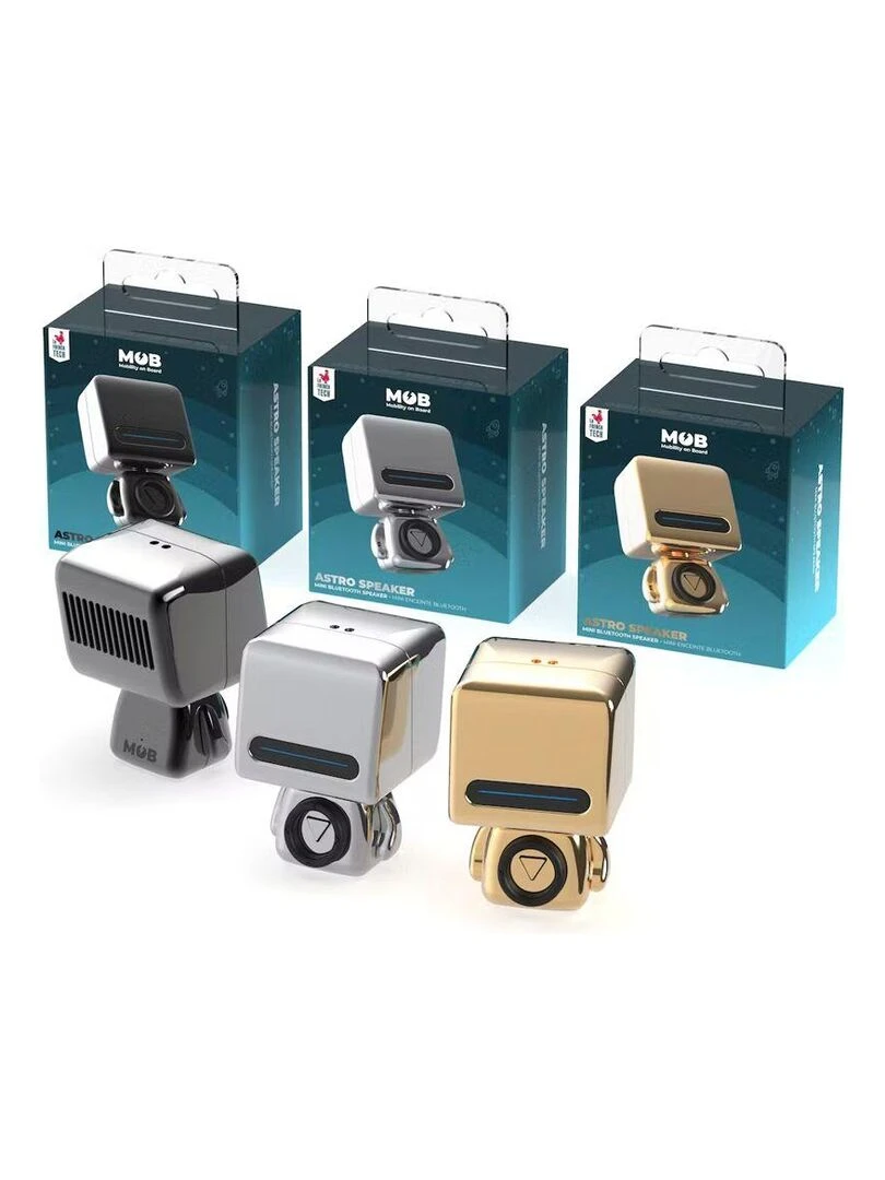 Enceinte Bluetooth MOB Astro speaker   Noir   N/A