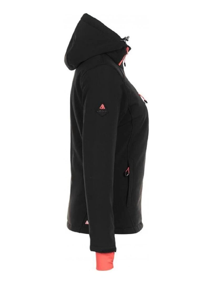 Blouson softshell femme ANADI   PEAK MOUNTAIN   Noir Noir