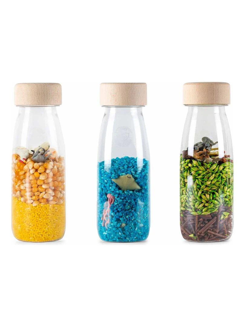 Lot De 3 Bouteilles Sensorielles Spy Nature N/A