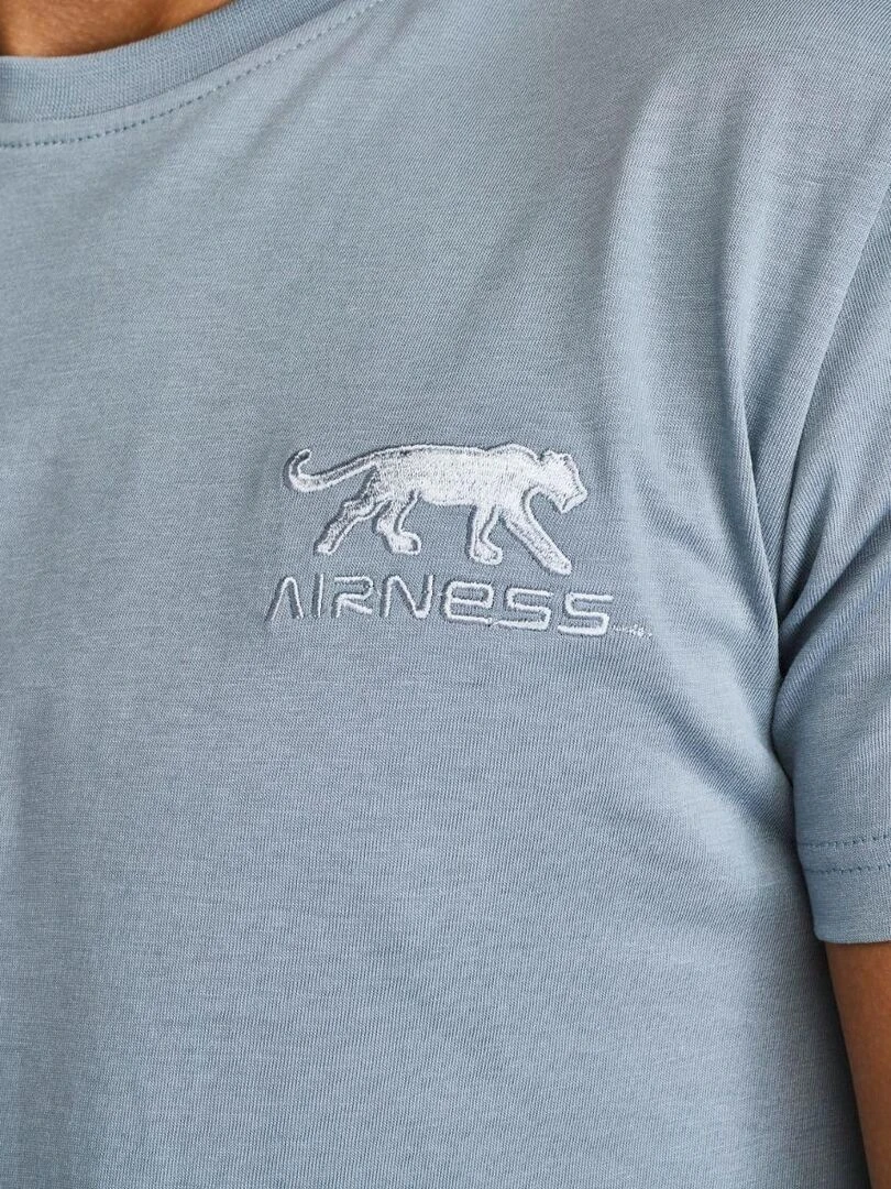 TEE SHIRT PREDATOR Airness   Bleu