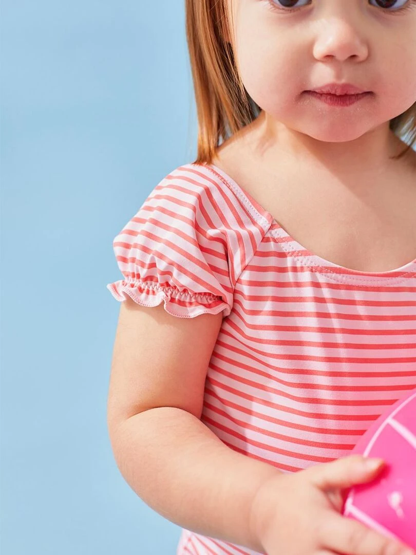 Maillot rayé    Archimède   Rose