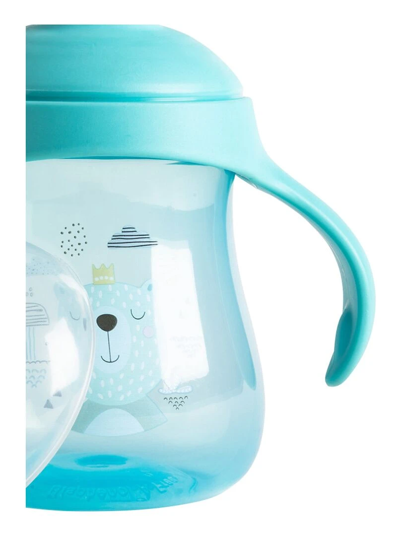 Tasse à bec rigide 240 mL Ours Bleu   Bleu