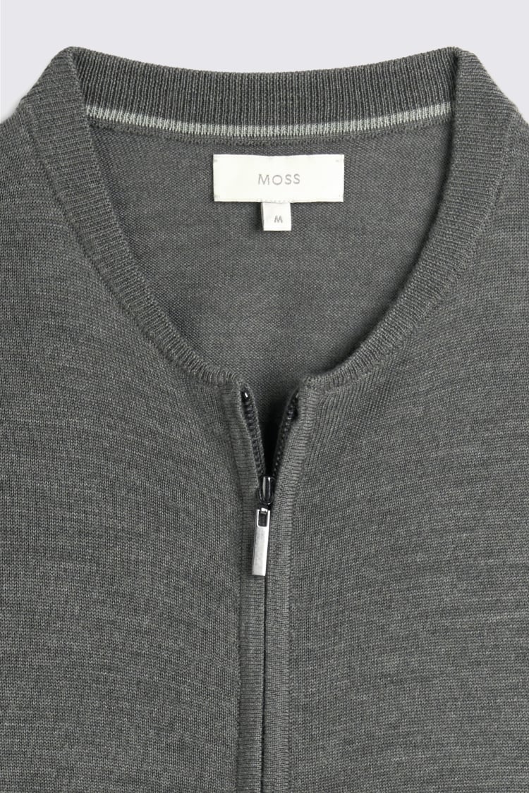 White Merino Mock-Neck Jumper   Buy Online at Moss