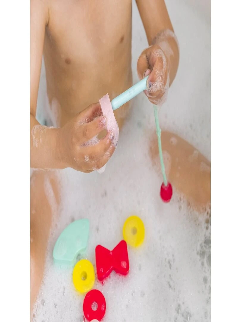 Guirlande de bain Beedi (8 blocs) Rose