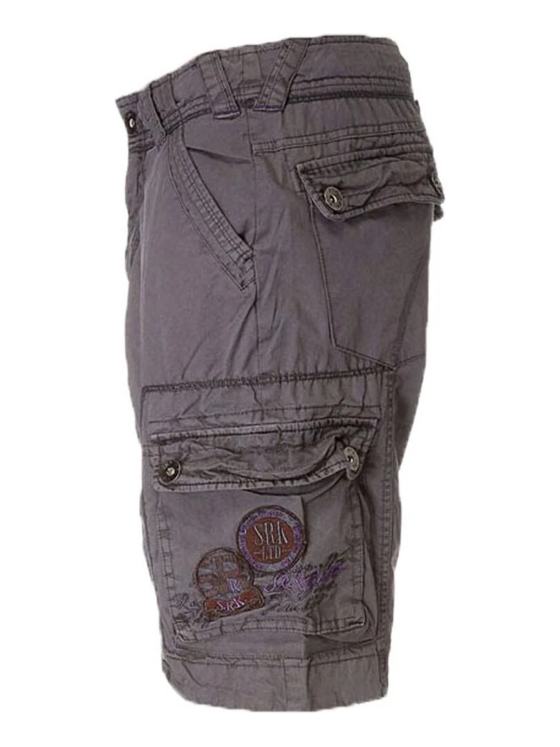Bermuda homme CARMENT SRK gris anthracite