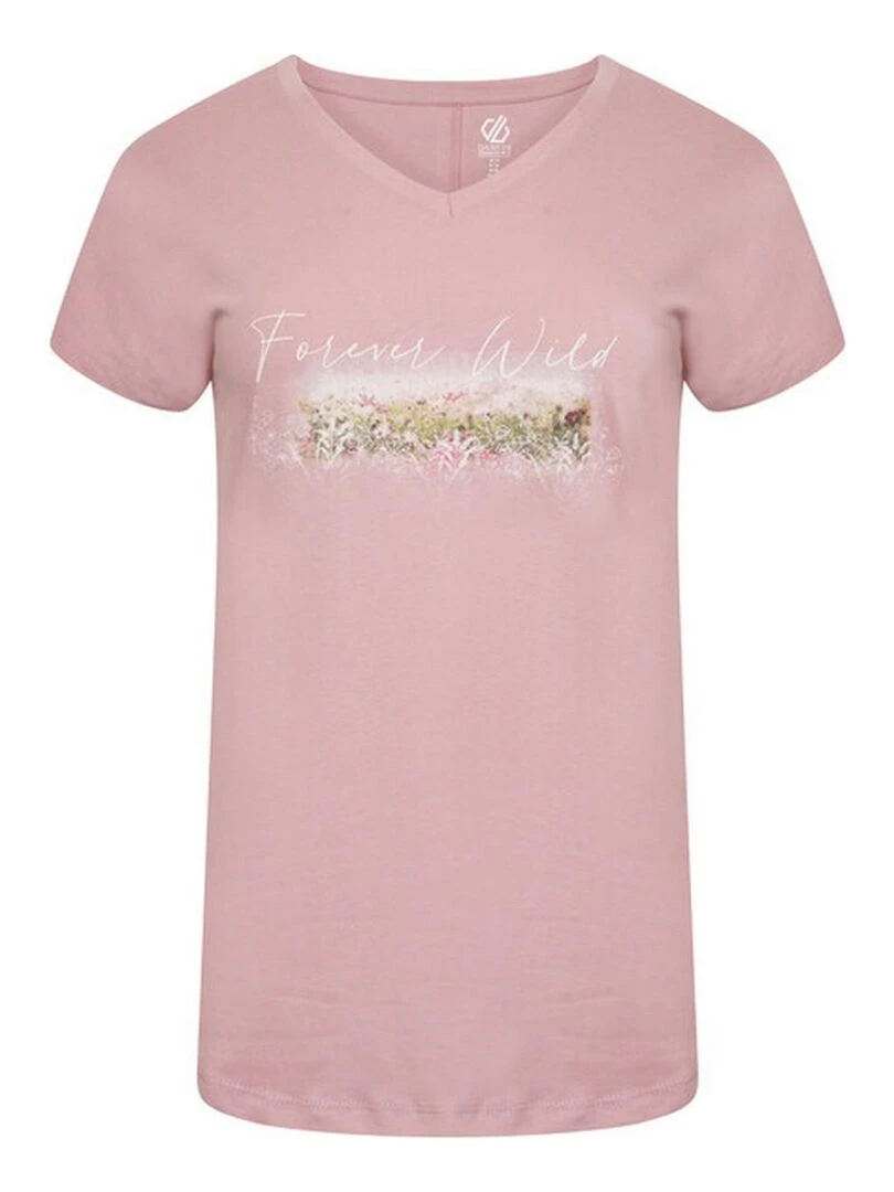 Dare 2B   T shirt MOMENTS   Rose pâle