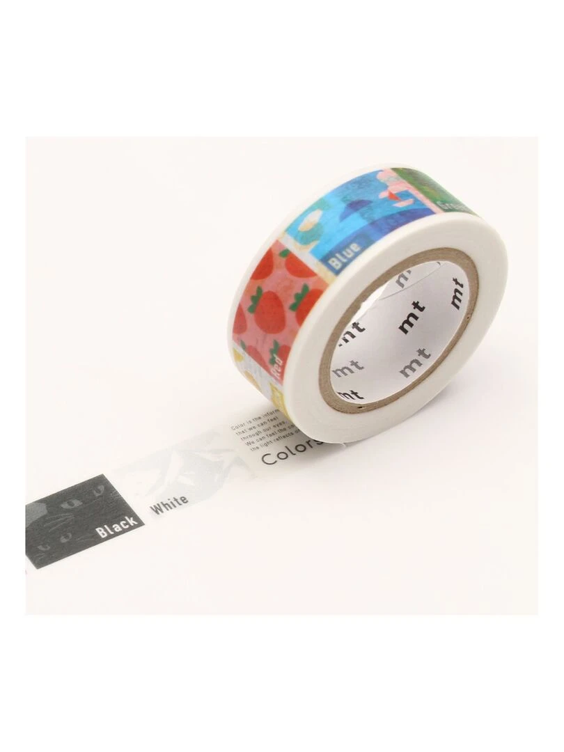 Masking tape KIDS   Dominos de couleurs   1 5 cm x 7 m   N/A
