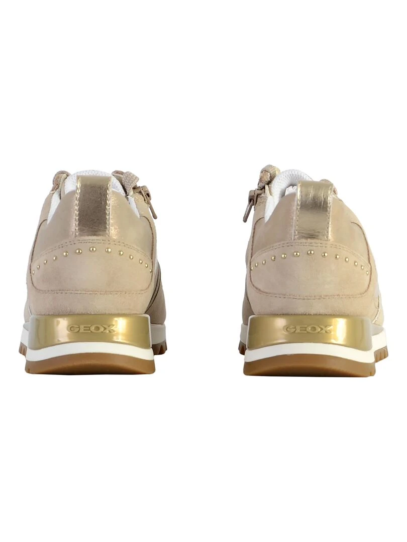 Basket Cuir Geox Tabelya D25AQA   Gris