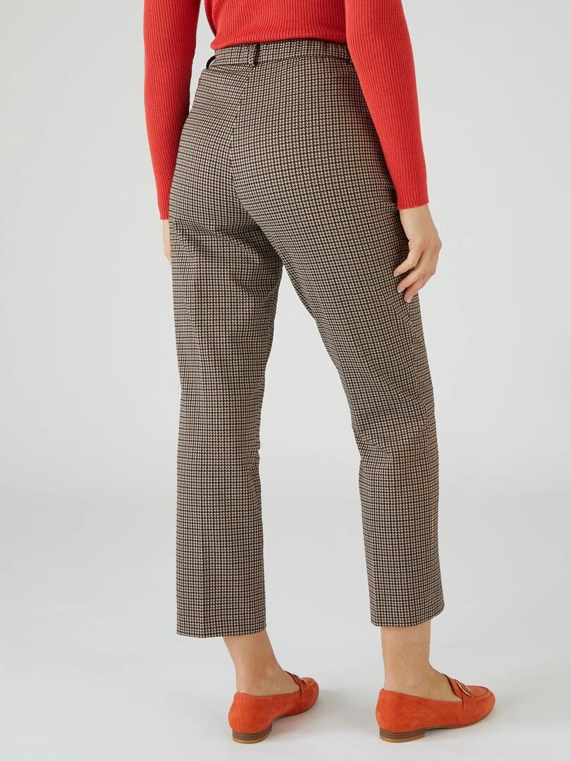 Pantalon 7/8ème maille milano   Damart   Bordeaux