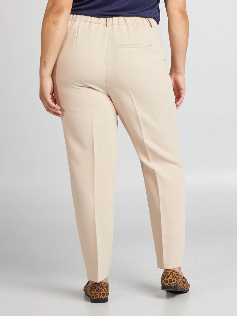 Pantalon cigarette   Beige