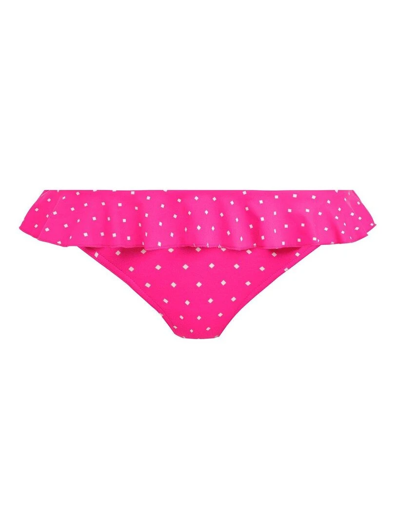 Bas de maillot à volants Jewel cove   Rose