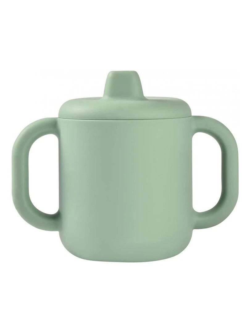 Tasse d'apprentissage silicone sage green Vert