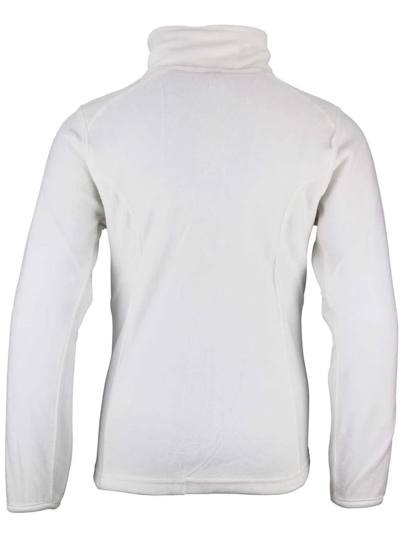 Blouson polaire fille GADARA PEAK MOUNTAIN Blanc