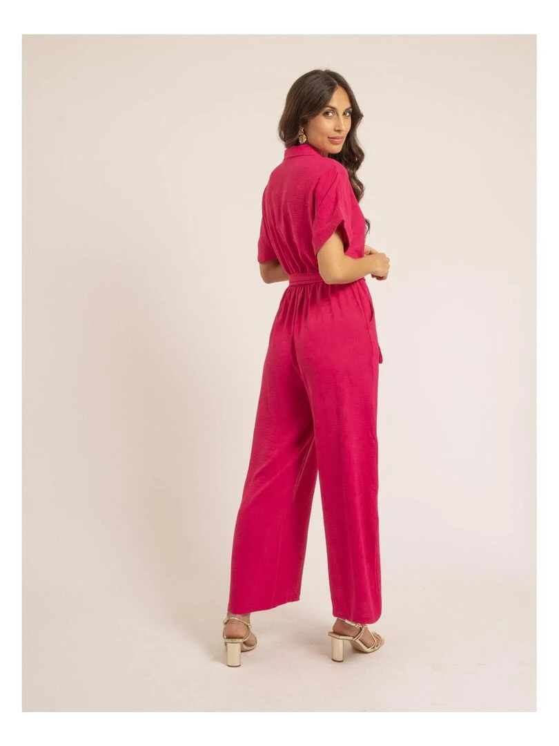 Combi pantalon EPINALIA Rose fushia