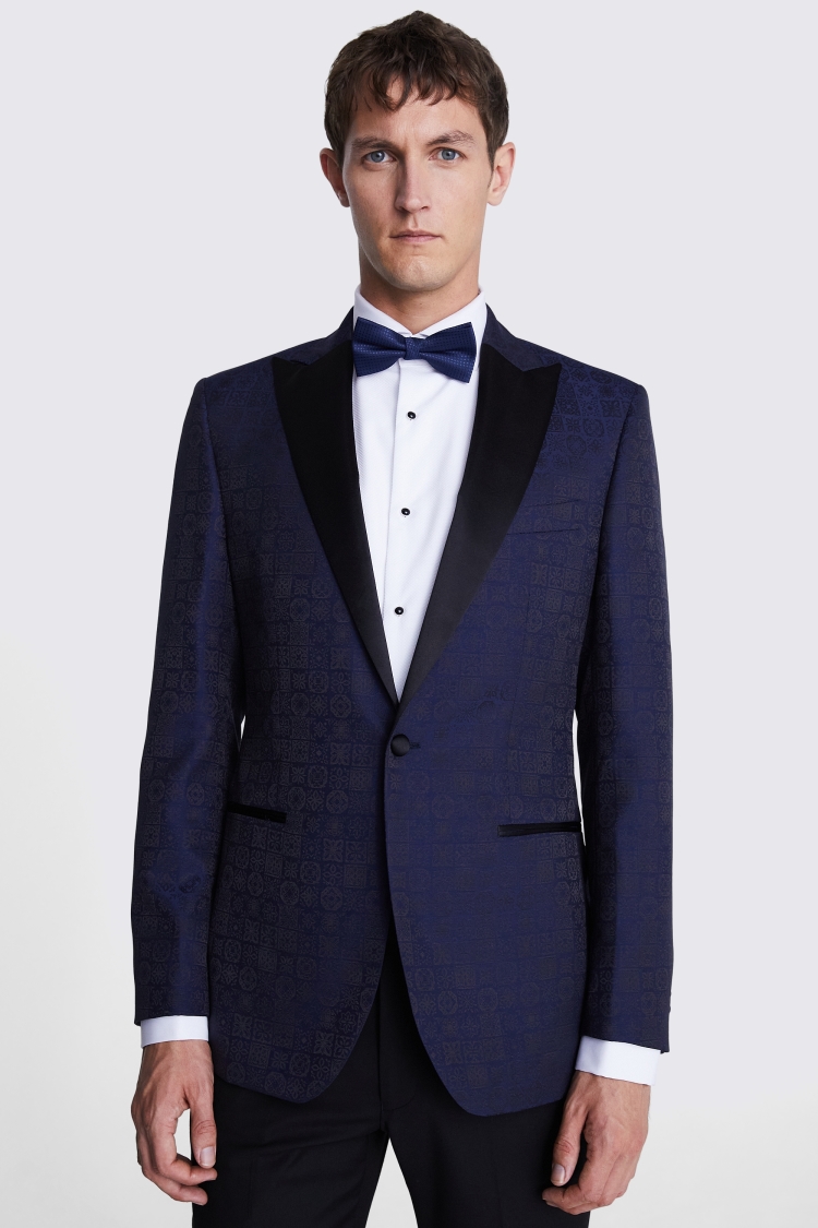Navy Hoxton Jacket     Buy Online at Moss