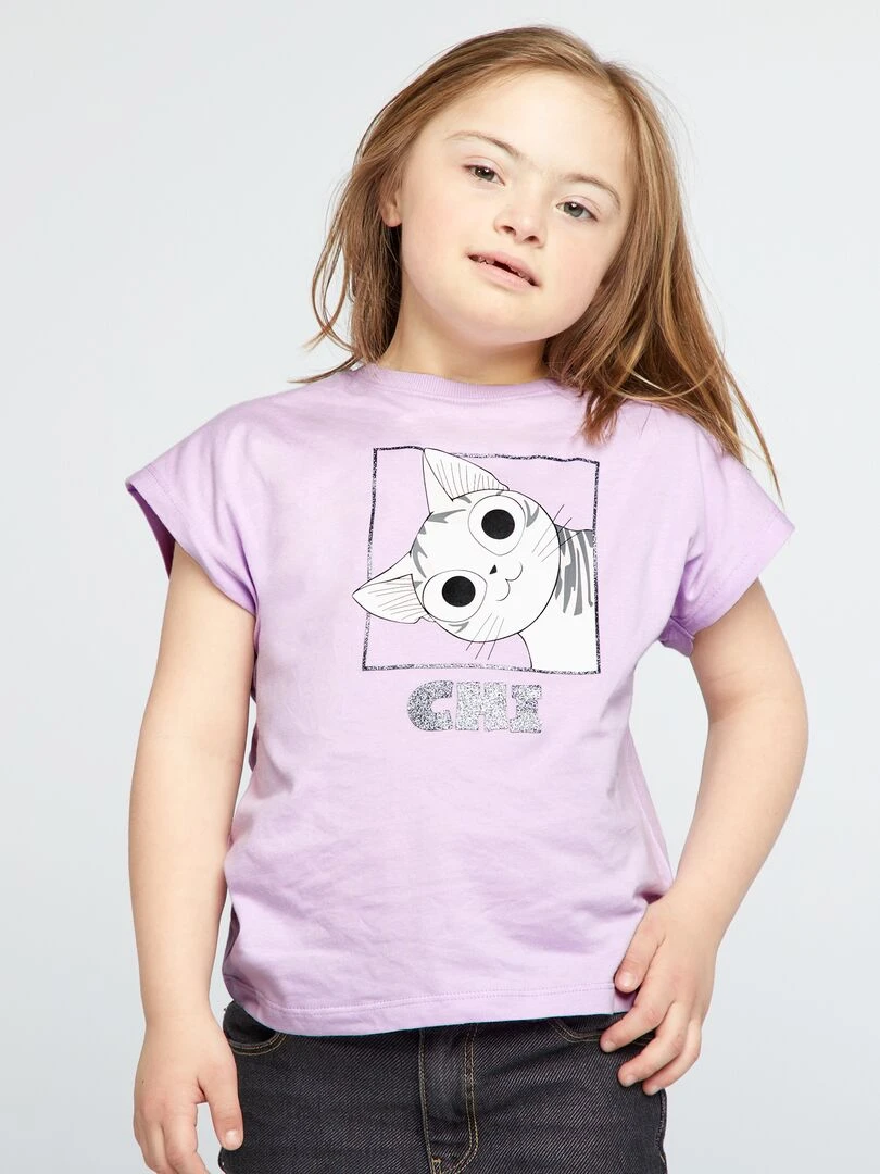 T shirt 'Chi' So Easy Violet