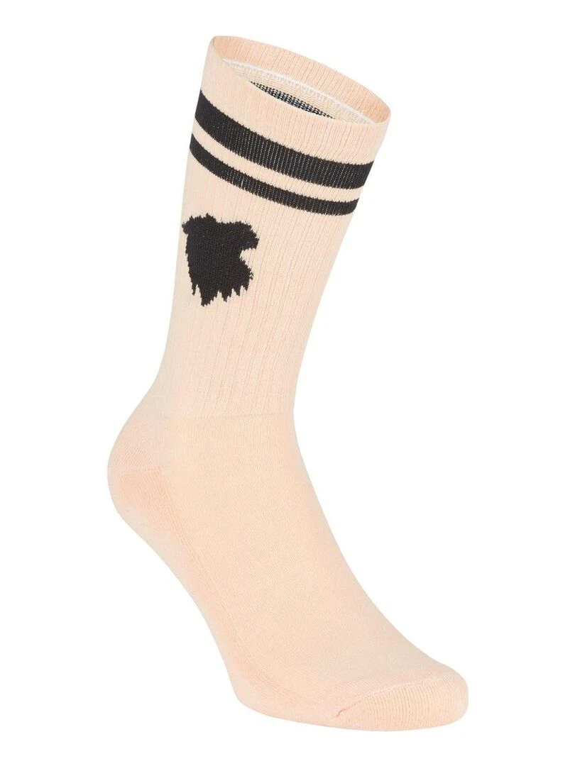 Lot de 2 paires de tennis uni et Tie and Dye Comme Des Loups   Orange