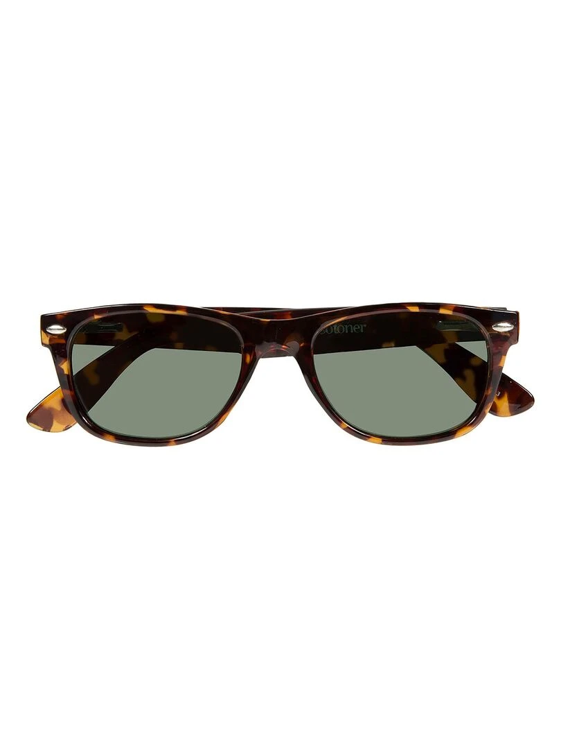 Lunettes de Soleil mixte Ecaille Marron