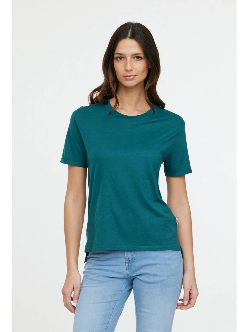Lee Cooper T Shirt manches courtes modal regular AZA Vert bouteille