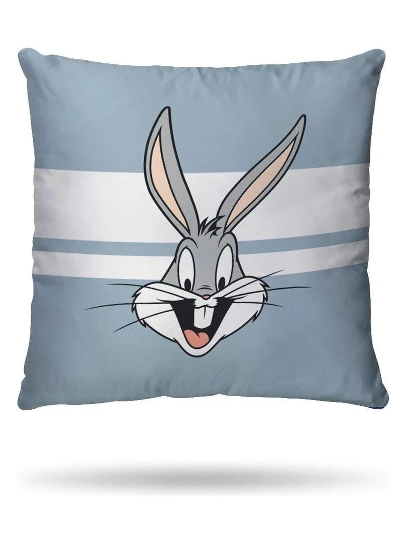 Housse de couette Looney Tunes Bugs Bunny 140x200 cm   100% Coton   Bleu