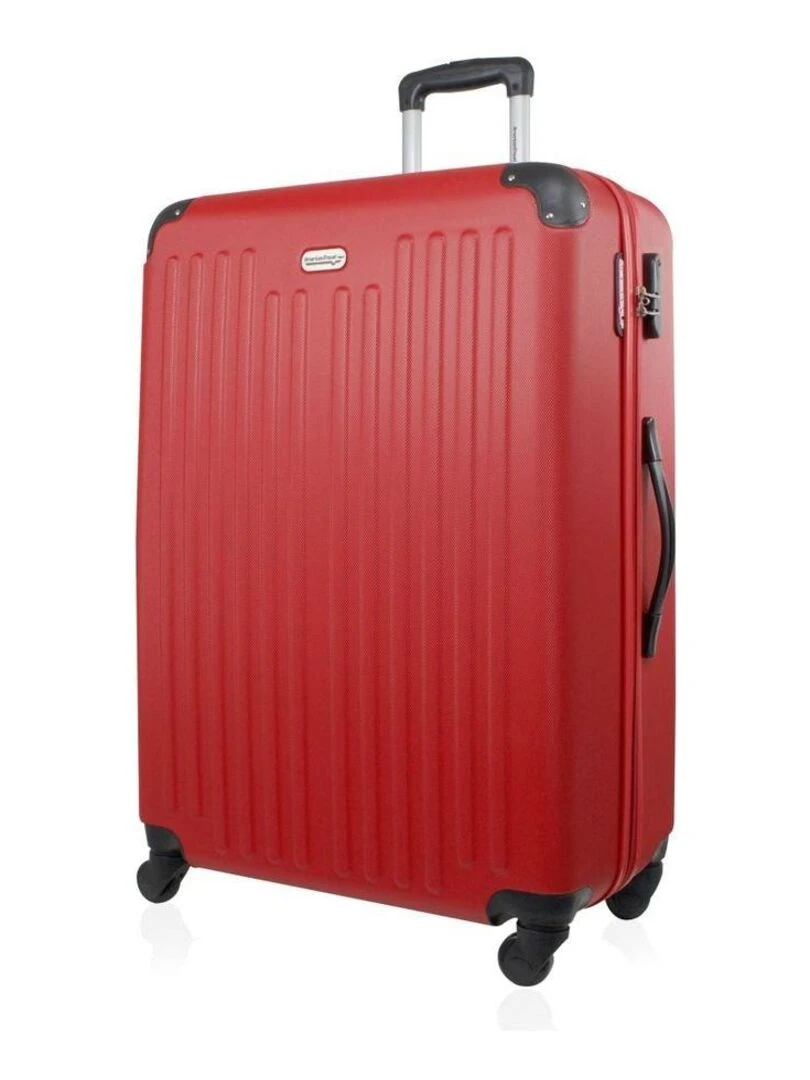 Valise Grand Format Rigide 75cm LITTLE ITALIE Rouge