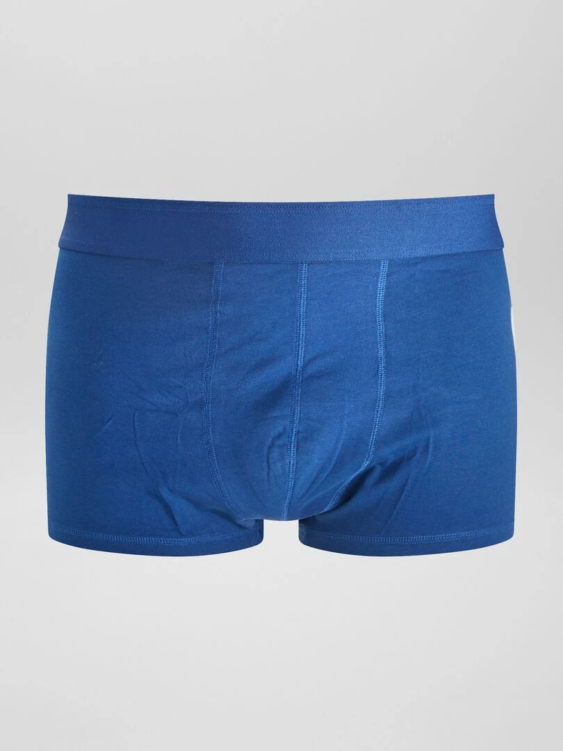 Lot de 3 boxers  size+   Rouge/gris/bleu