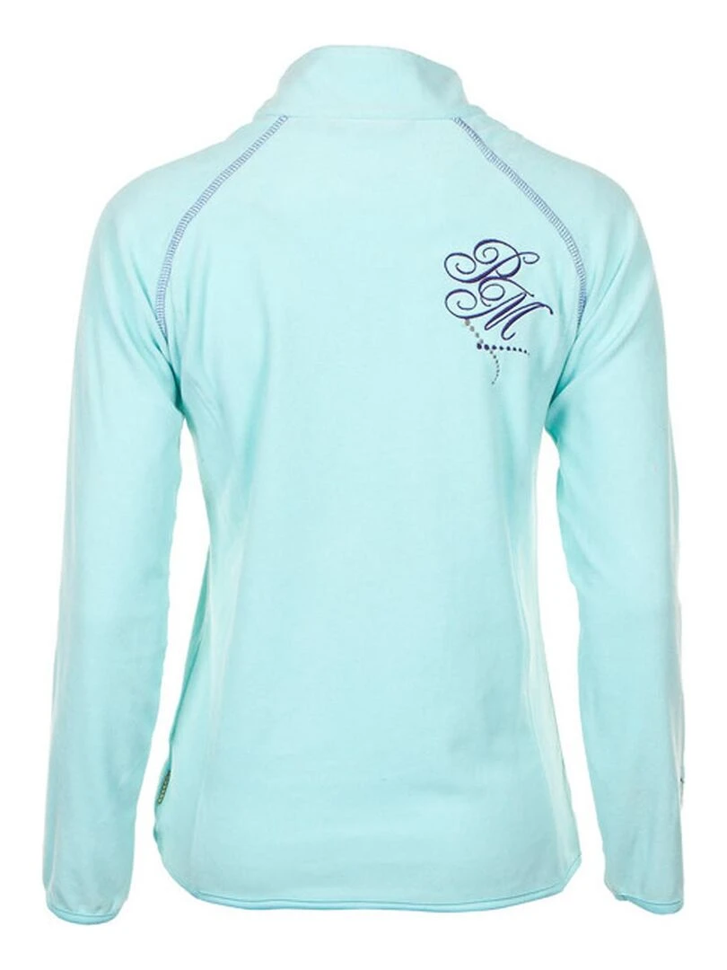 Sweat polaire fille GAFINE PEAK MOUNTAIN Bleu turquoise