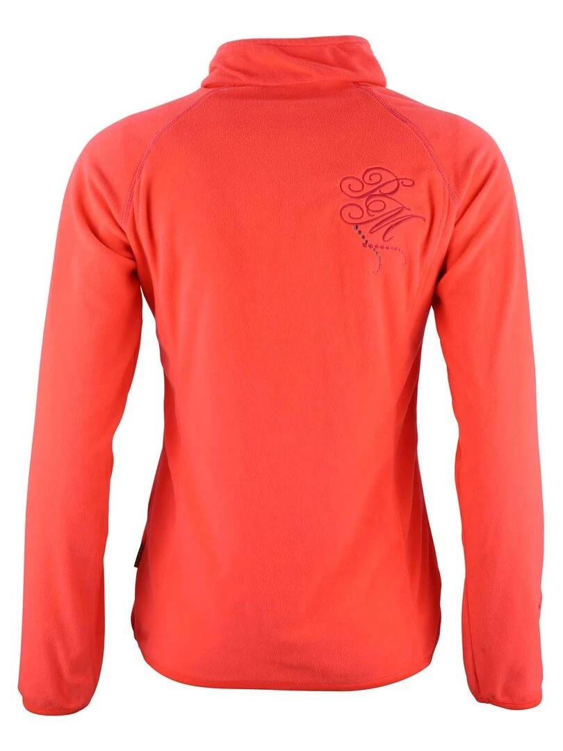 Sweat polaire femme AFINE Orange