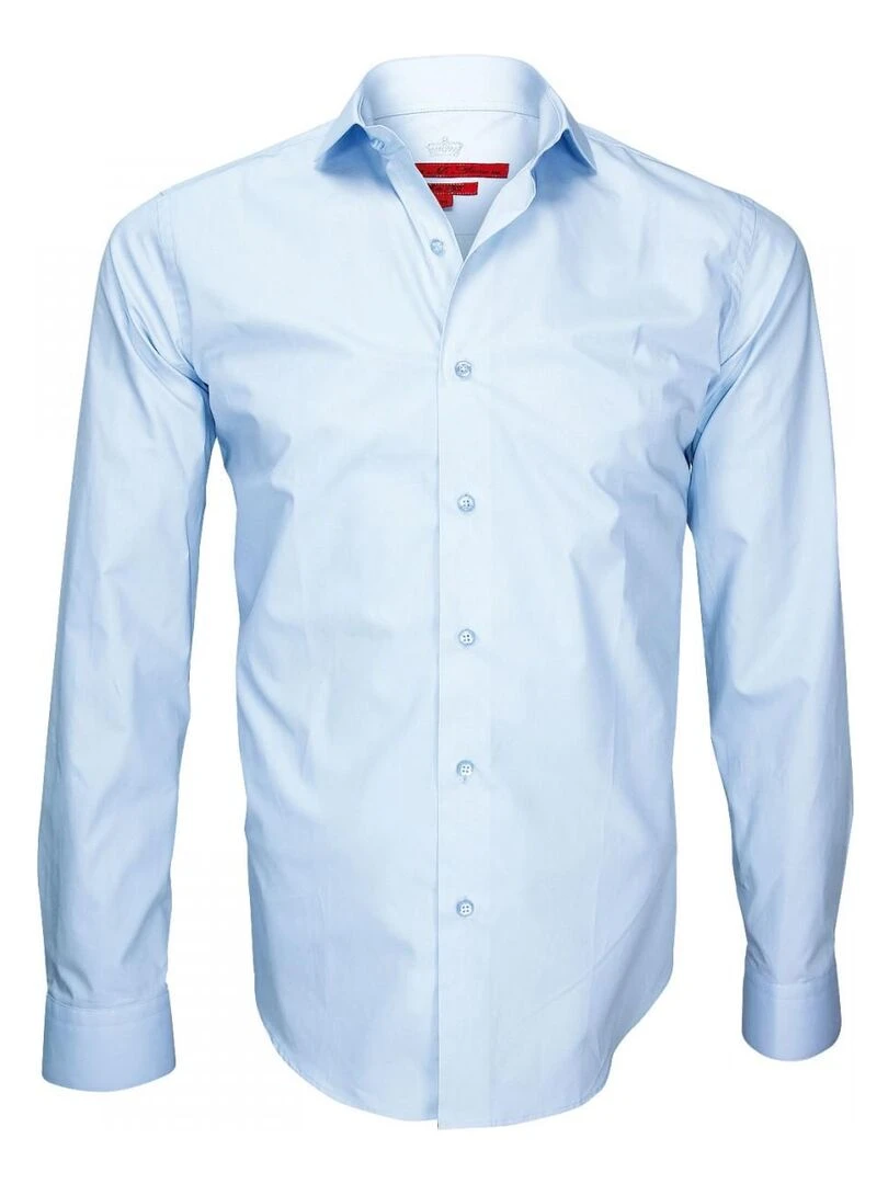 Chemise double fil 120/2 LUXURY Bleu