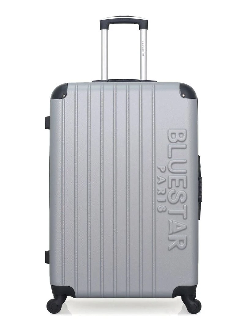 BLUESTAR VALISE GRAND FORMAT RIGIDE BUCAREST Gris