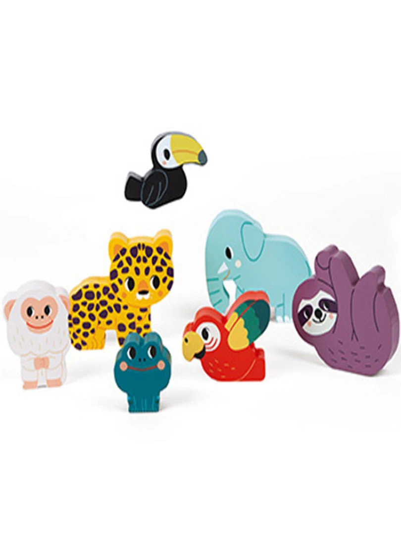 Puzzle À Encastrer Chunky Jungle Wwf (7 Pièces)   N/A