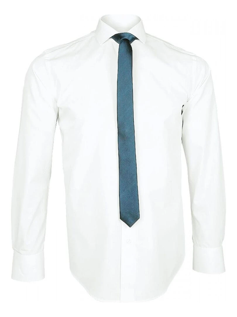 Chemise premium BASIC FASHION Blanc