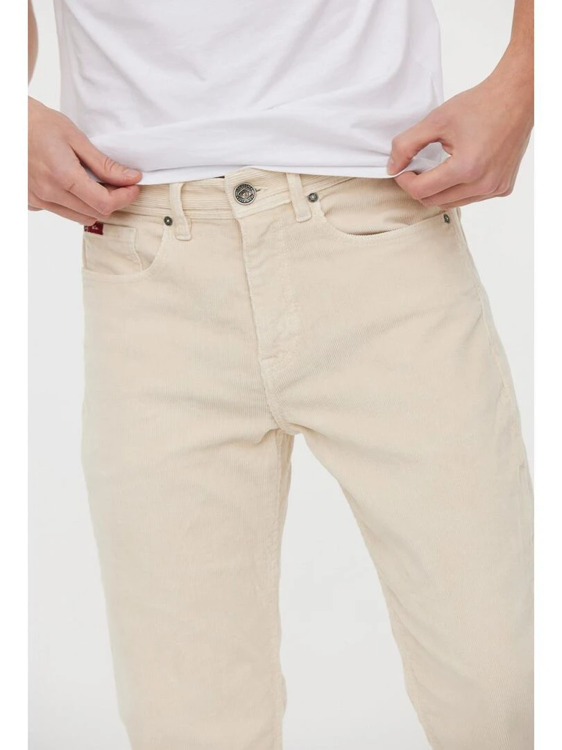 Lee Cooper   Pantalon coton regular LC118ZP   Beige