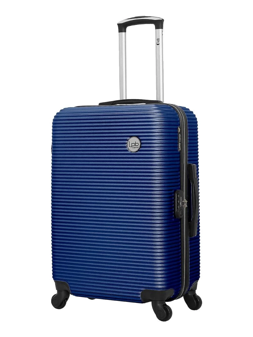 LPB LUGGAGE VALISE WEEKEND ABS MUNICH 4 ROUES 65 CM Bleu marine