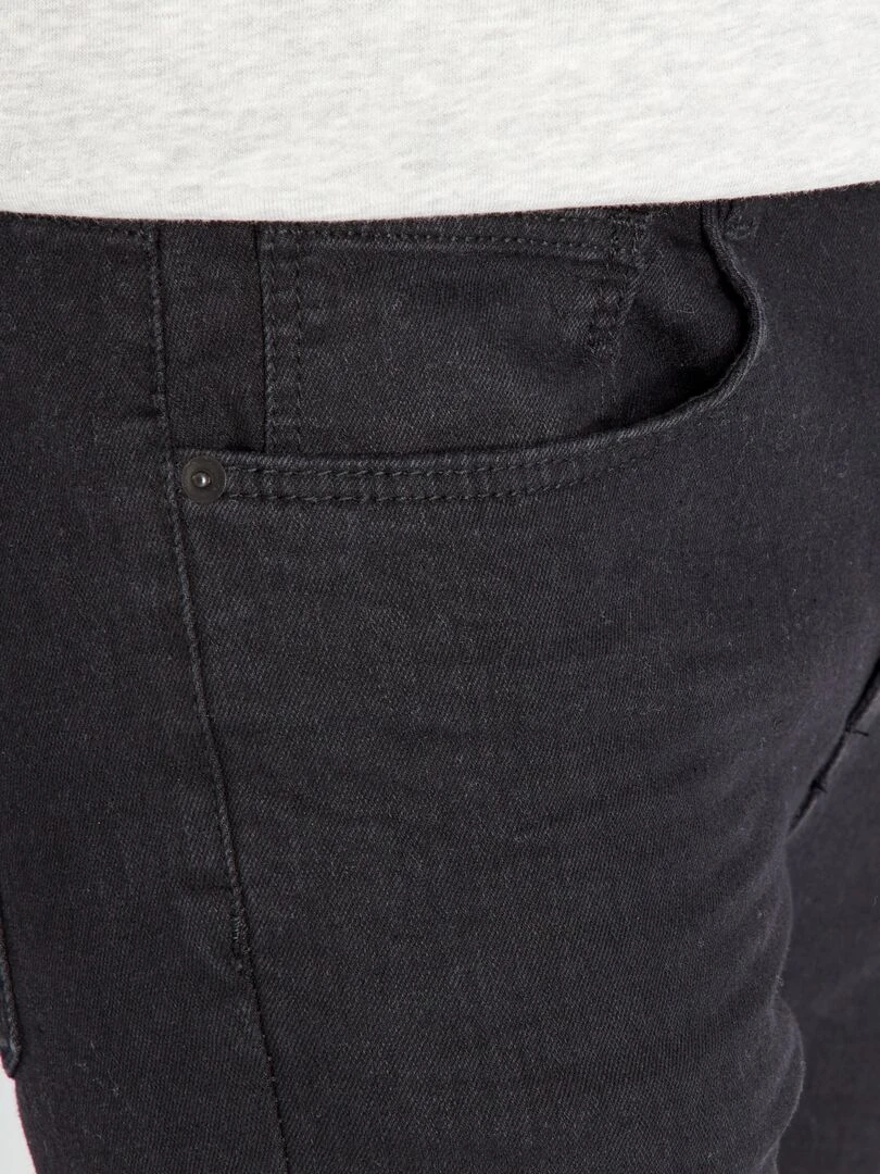 Jean skinny stretch   L32   Noir
