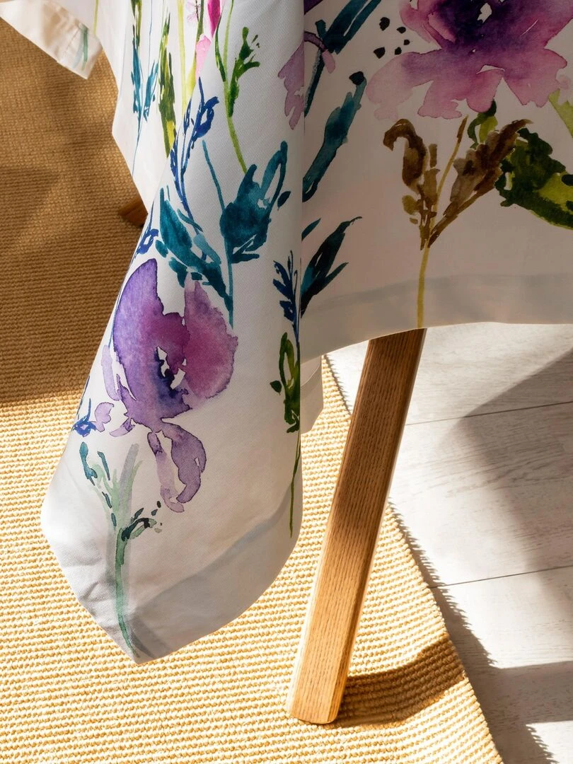 Nappe Midnight iris "Happyfriday" Blanc