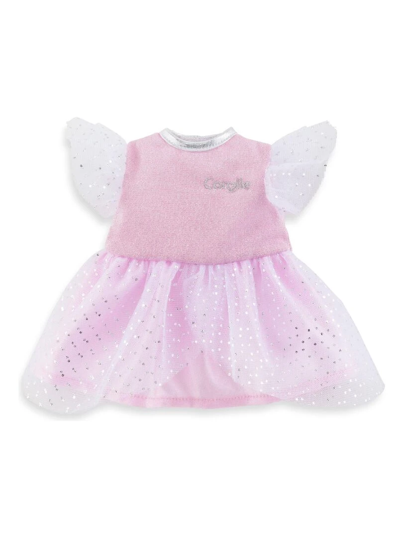 Robe Rose à Paillettes pour poupée ma Corolle N/A
