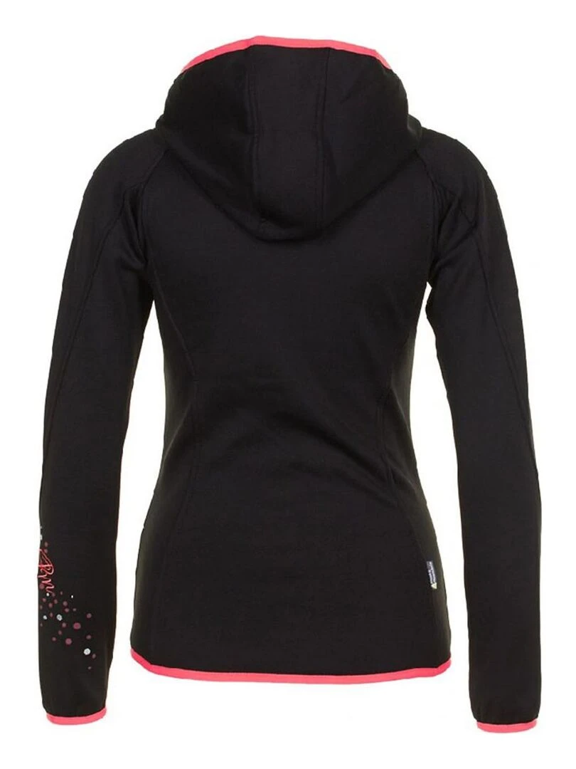 Blouson polarshell femme ACAMPUS Noir Noir
