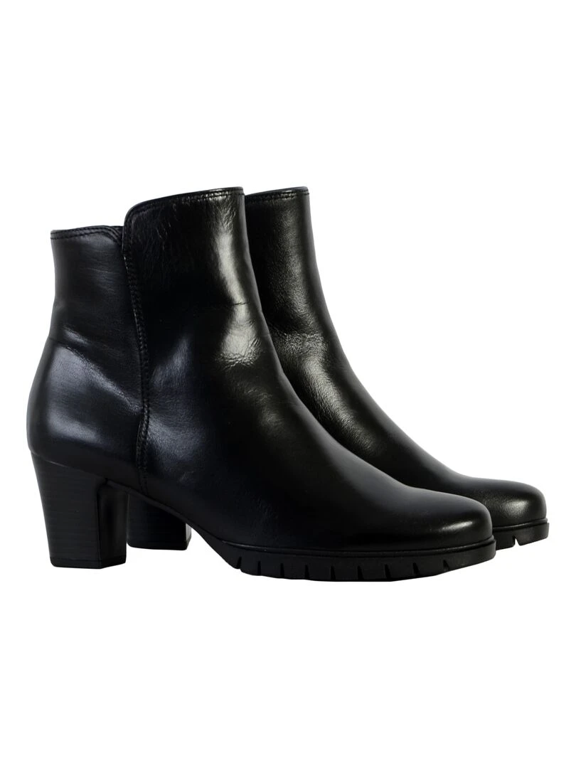 Bottine Cuir Gabor   Noir