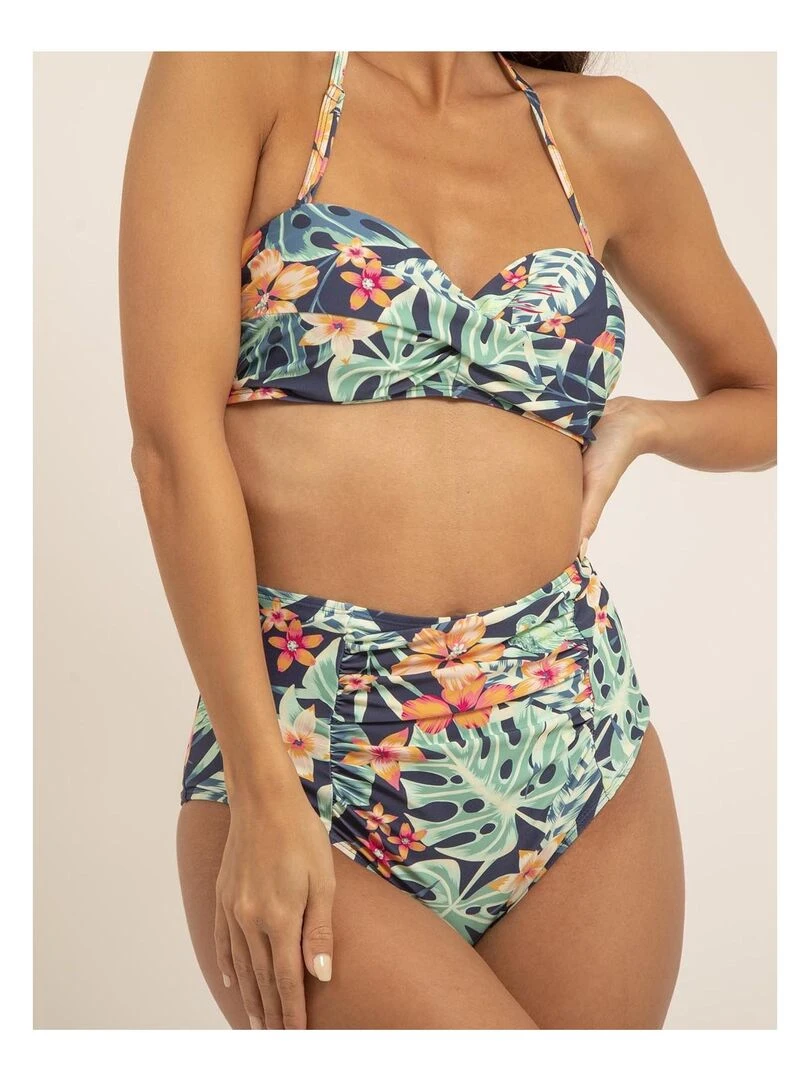 Maillot 2 pièces GLORIA   Bleu marine