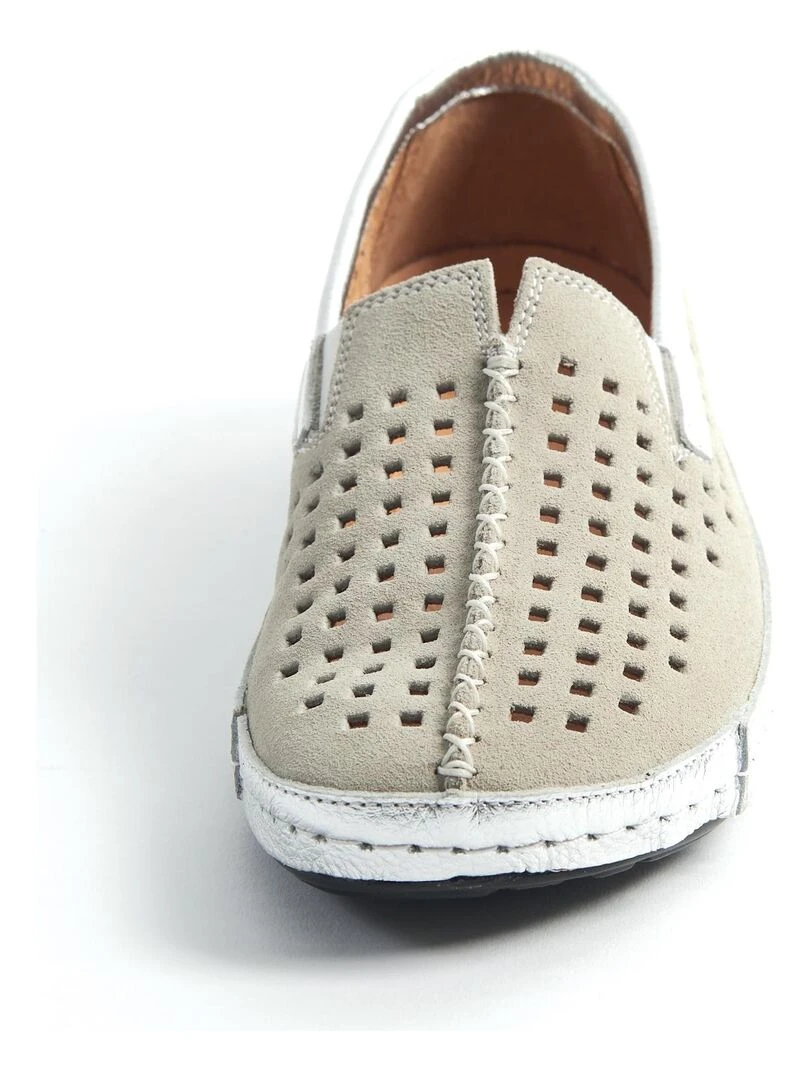 Sandales   Modele Sylvie   Gris