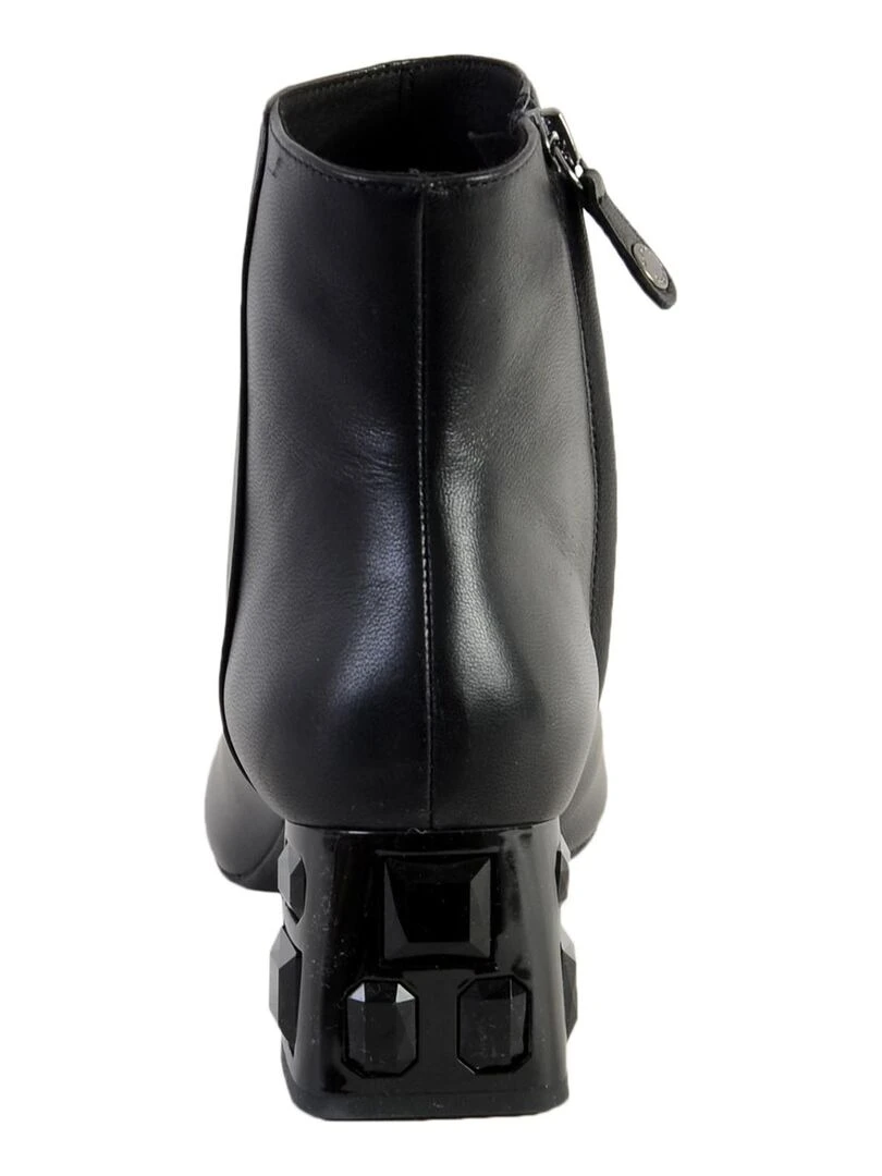 Bottes Geox D Seyla Plus A  Nappa Goat LE   Noir