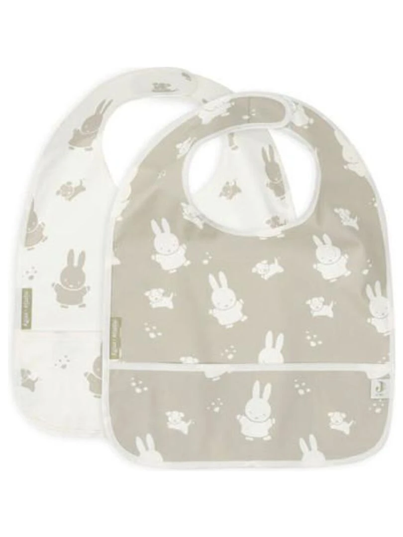 Bavoir imperméable MiffySnuffy Vert Olive (2pcs) Jollein Vert