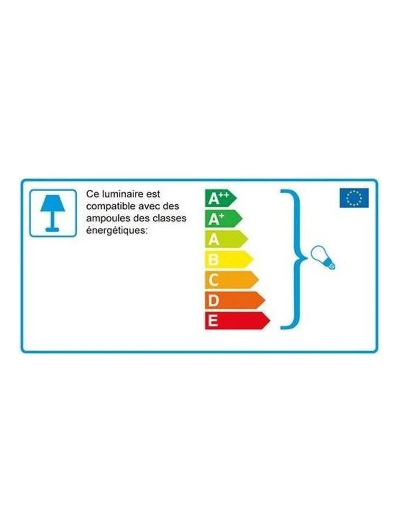 Suspension cylindrique Biloba D40 Blanc