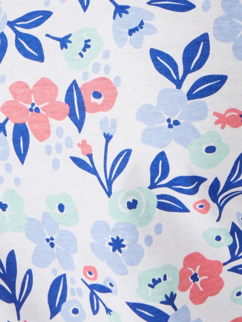 Pyjama manches longues pur coton peigné   Damart   Vert
