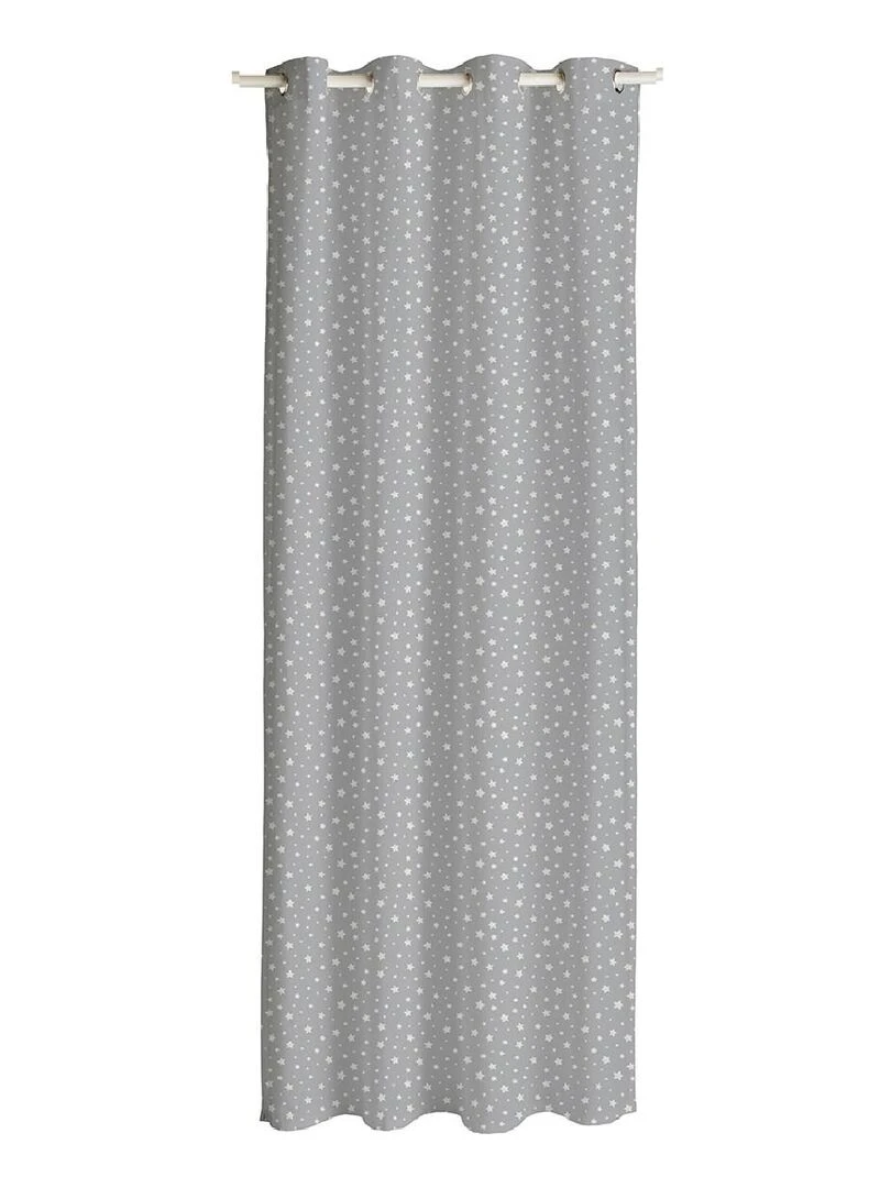 Rideau 'ETOILES' 'TODAY' Gris clair
